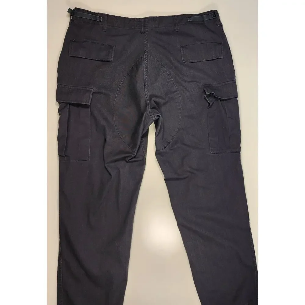 VTG Propper Combat Cargo Pants XL Regular‎ Black Military Tactical Cotton Poly